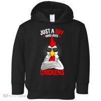 Just A Boy Who Loves Chickens Toddler Hoodie thumb 0