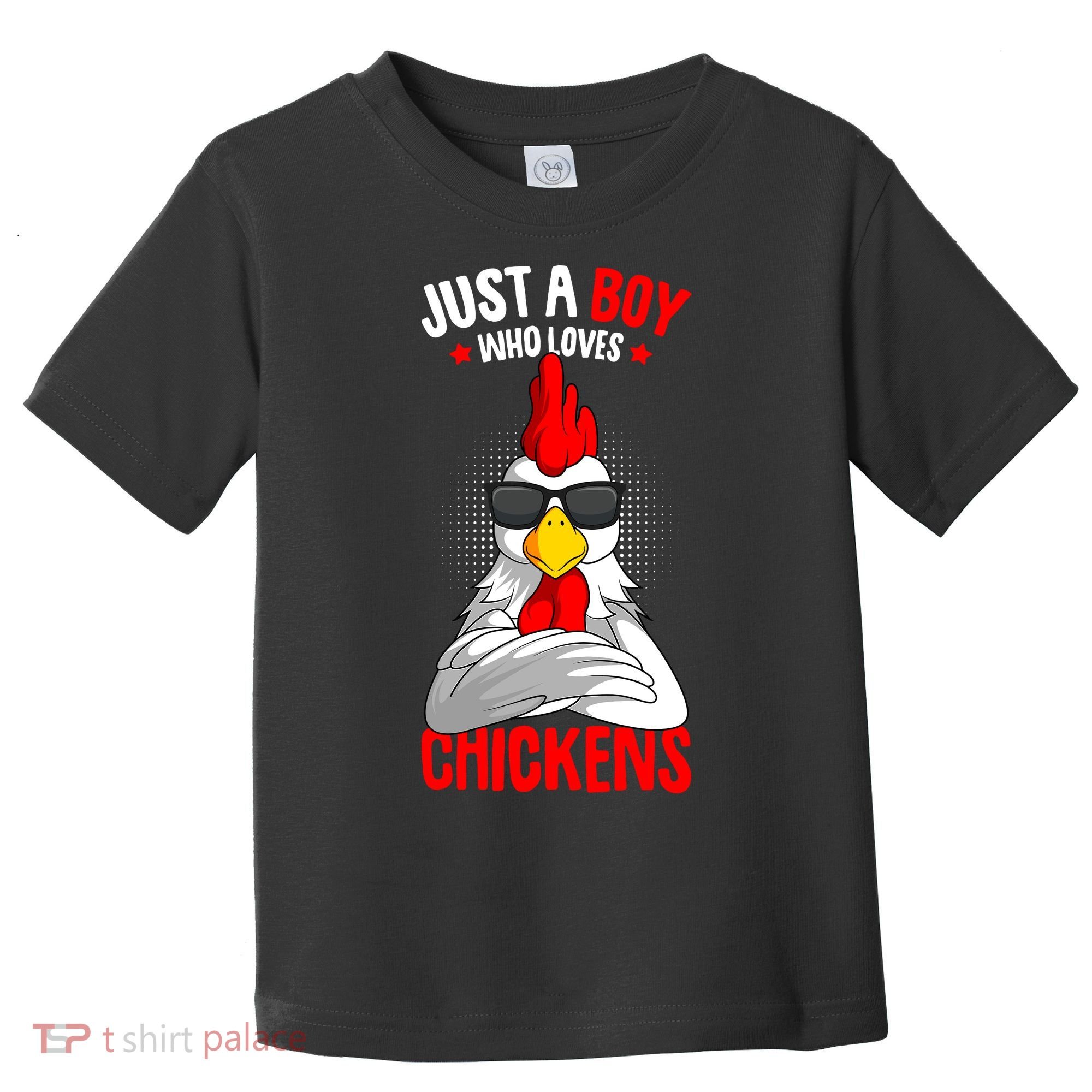 Just A Boy Who Loves Chickens Toddler T-Shirt