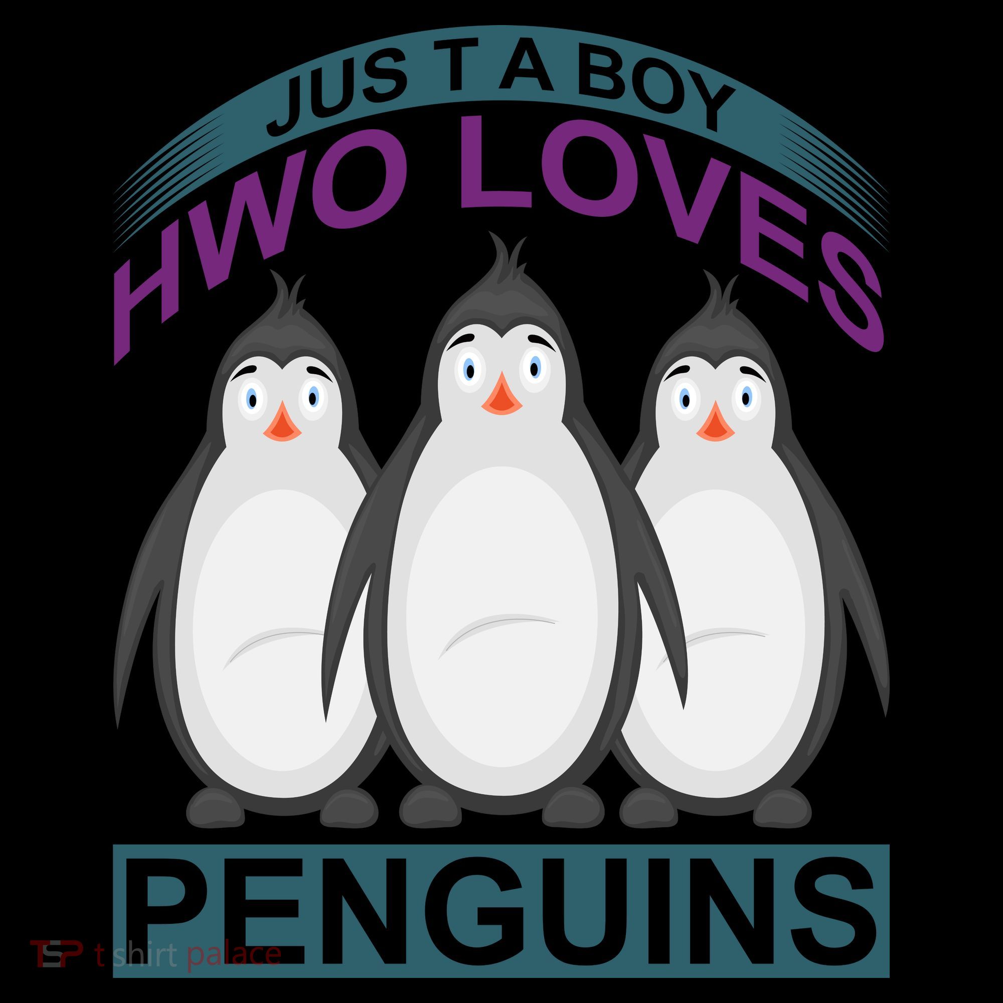 Just A Boy Who Loves Penguins Coaster