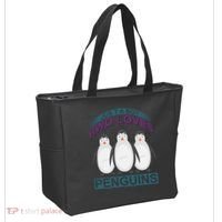 Just A Boy Who Loves Penguins Tote Bag thumb 2