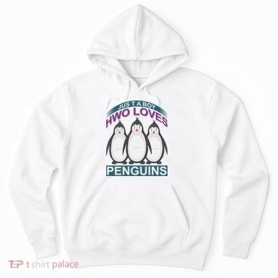 Just A Boy Who Loves Penguins Hoodie