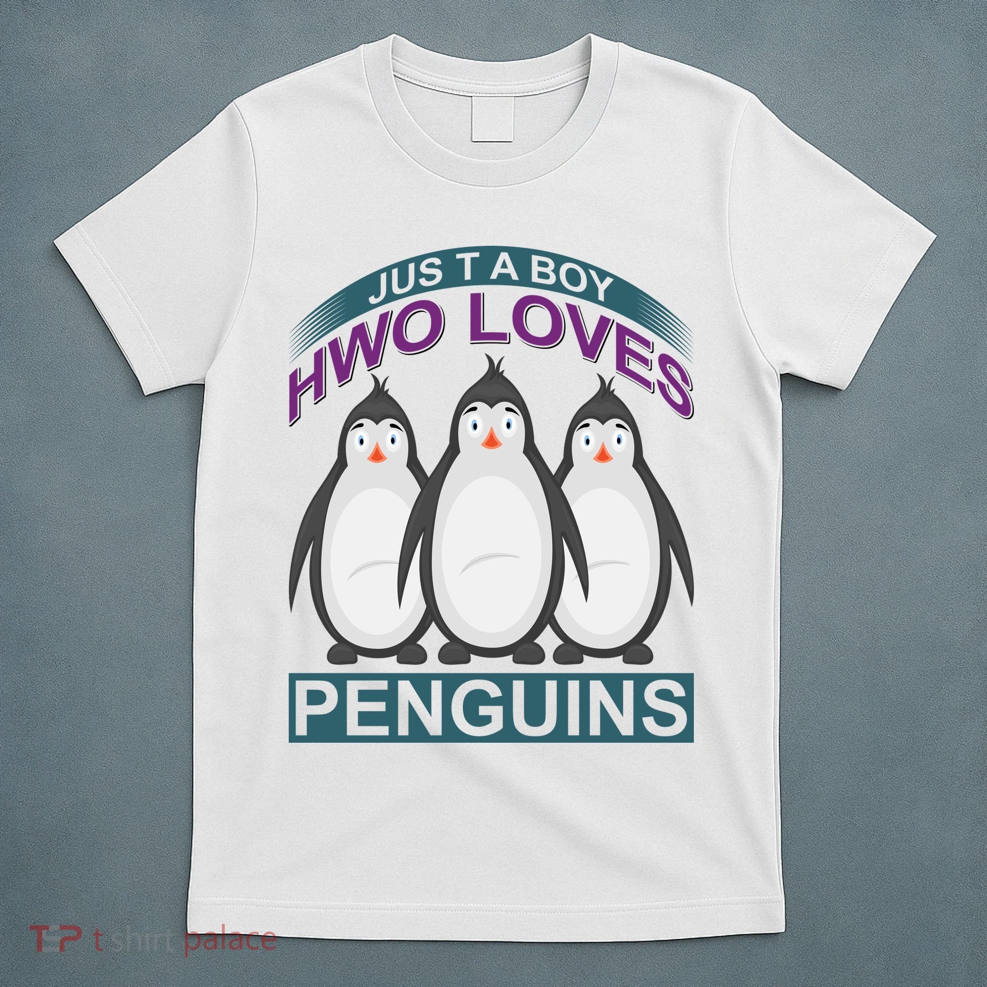 Just A Boy Who Loves Penguins T-Shirt