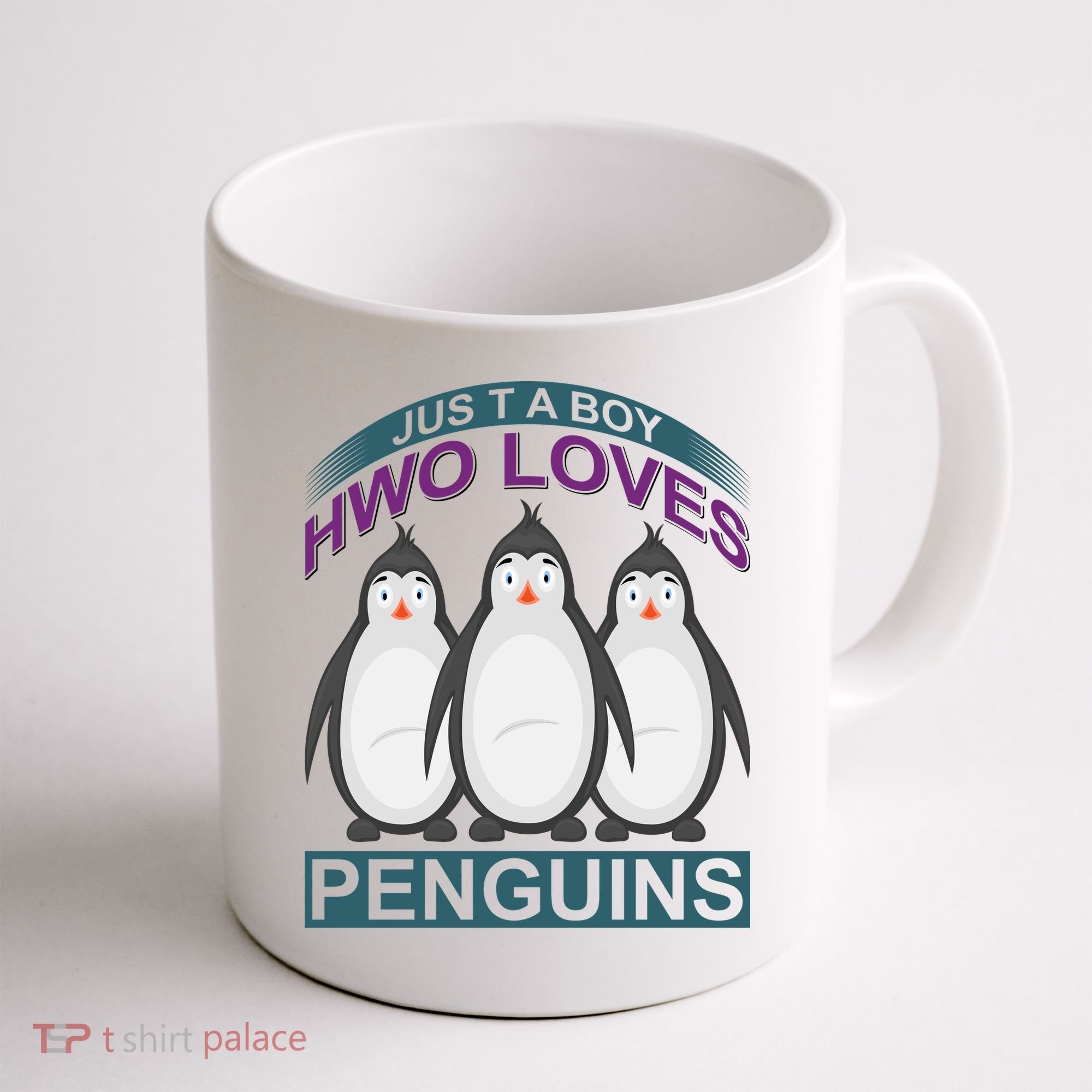 Just A Boy Who Loves Penguins Coffee Mug