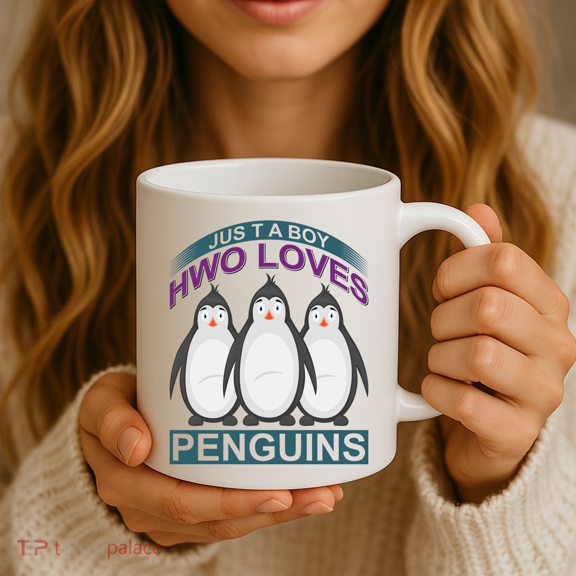 Just A Boy Who Loves Penguins Coffee Mug