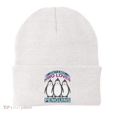 Just A Boy Who Loves Penguins Beanie