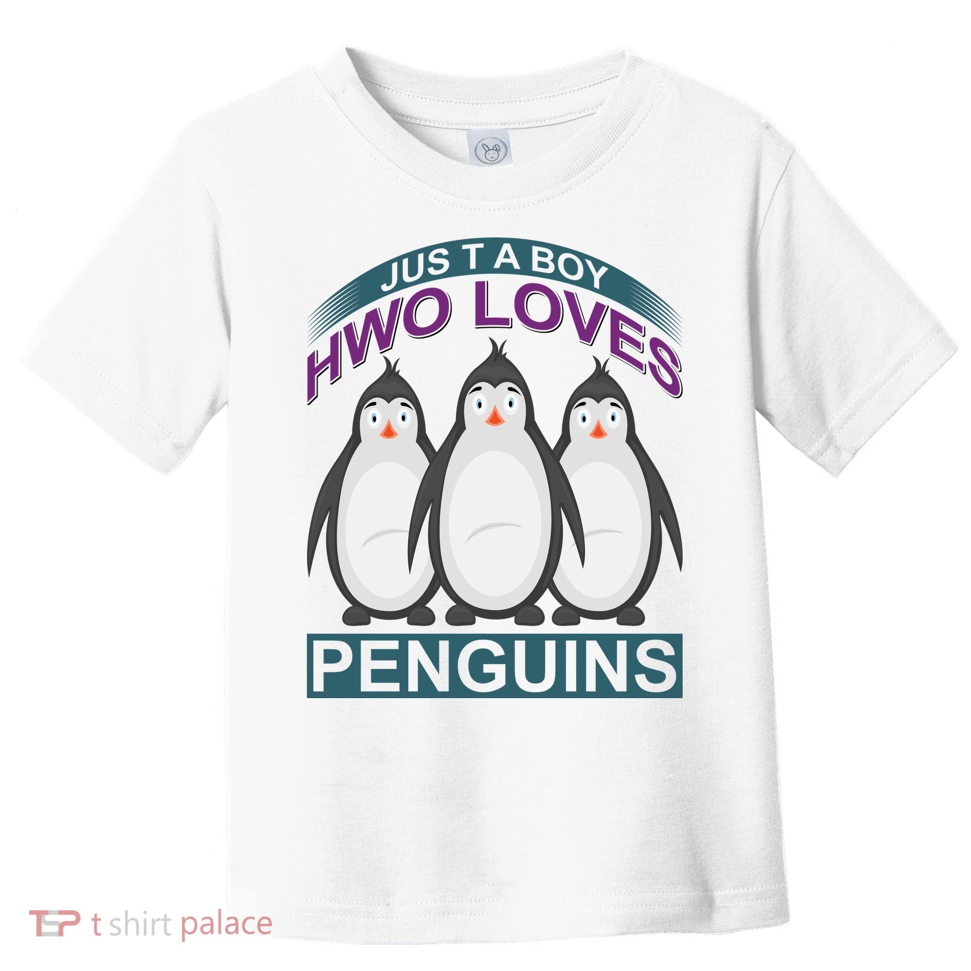 Just A Boy Who Loves Penguins Toddler T-Shirt