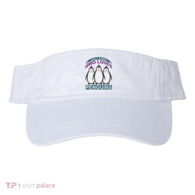 Just A Boy Who Loves Penguins Visor