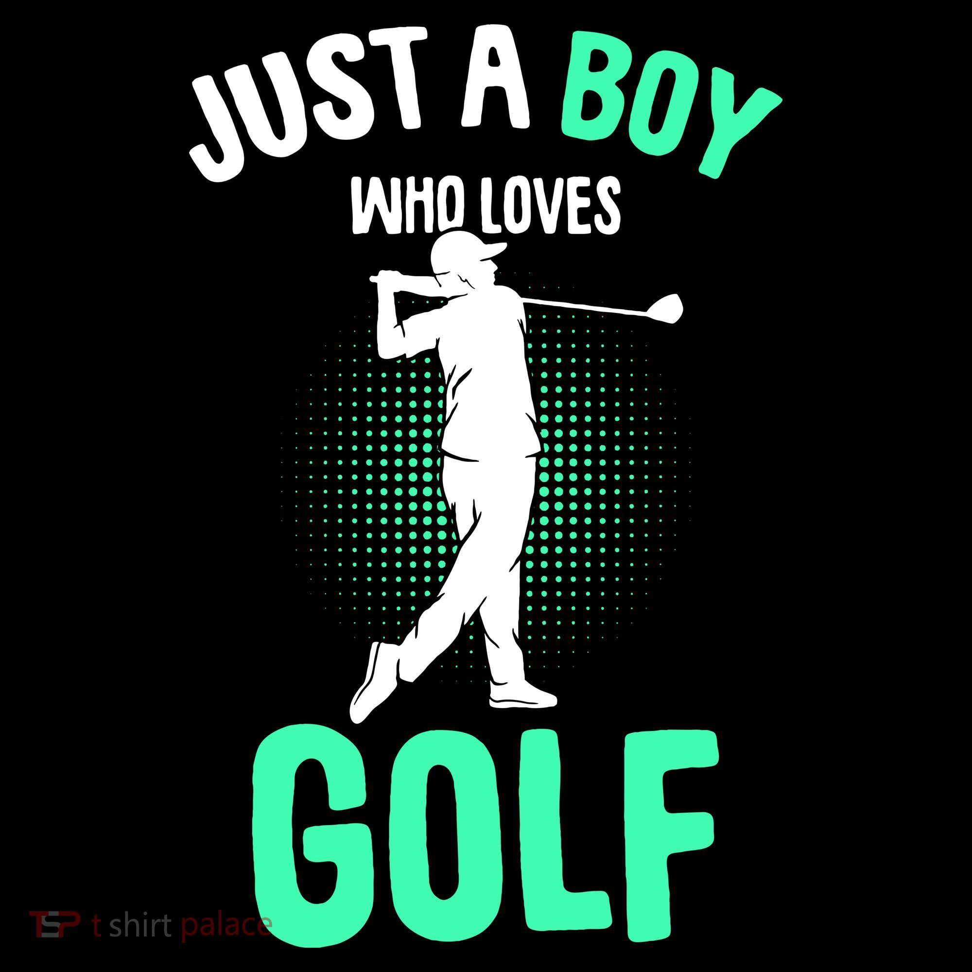 Just A Boy Who Loves Golf Mousepad