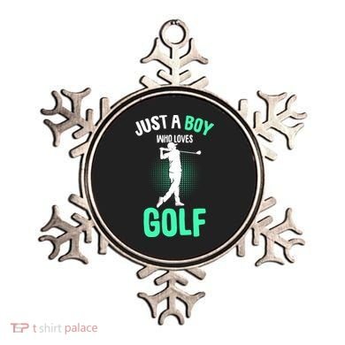 Just A Boy Who Loves Golf Ornament