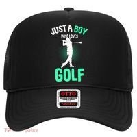 Just A Boy Who Loves Golf Hat thumb 0