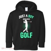 Just A Boy Who Loves Golf Toddler Hoodie thumb 0