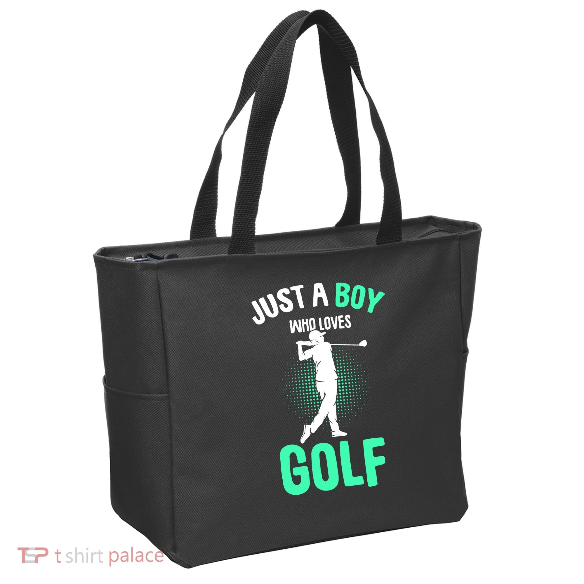 Just A Boy Who Loves Golf Tote Bag