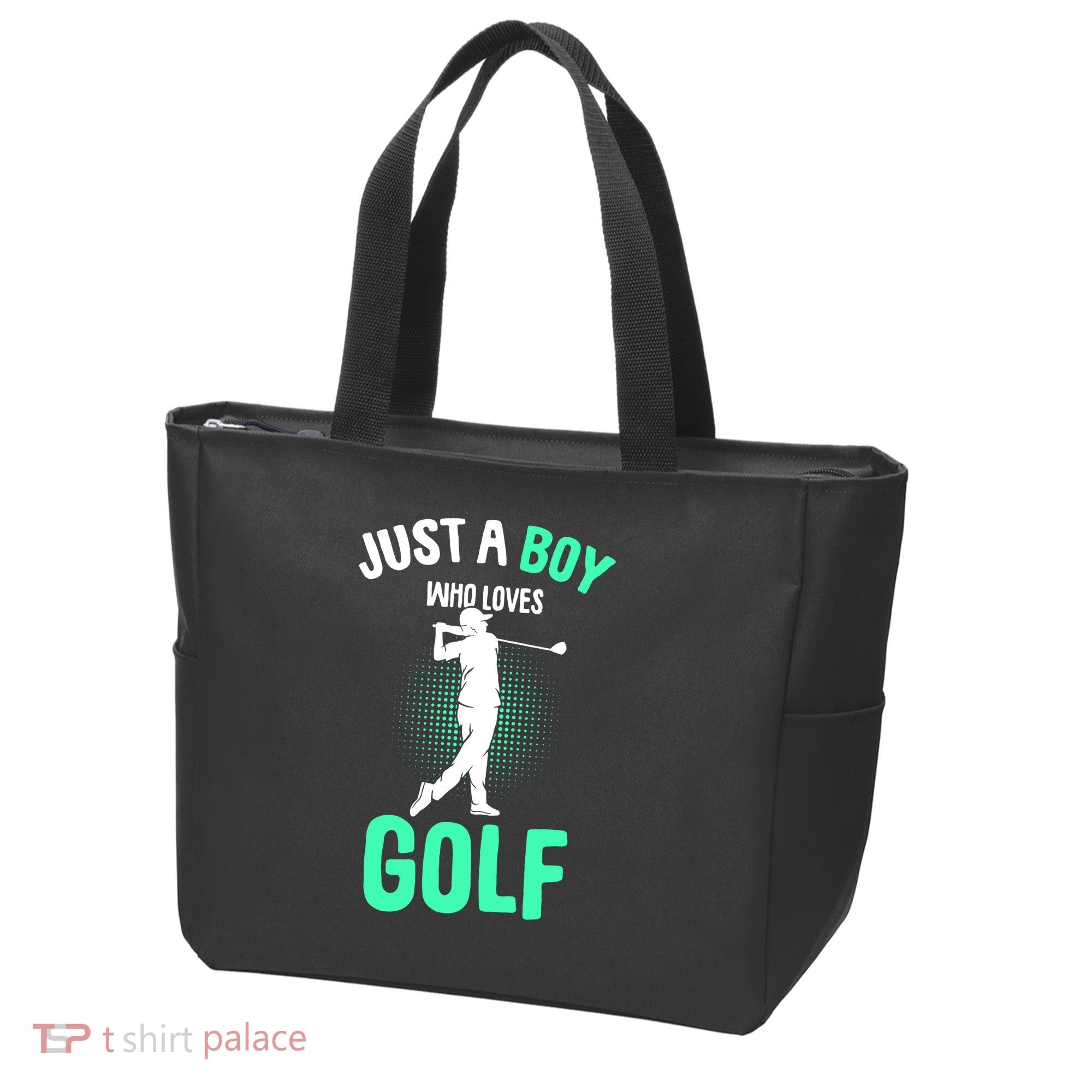 Just A Boy Who Loves Golf Tote Bag