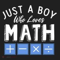 Just A Boy Who Loves Math Algebra Funny Mathematics Hat thumb 2