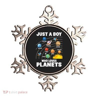 Just A Boy Who Loves Planets Solar System Astrology Space Ornament