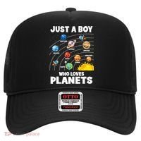Just A Boy Who Loves Planets Solar System Astrology Space Hat thumb 0