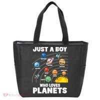 Just A Boy Who Loves Planets Solar System Astrology Space Tote Bag thumb 0