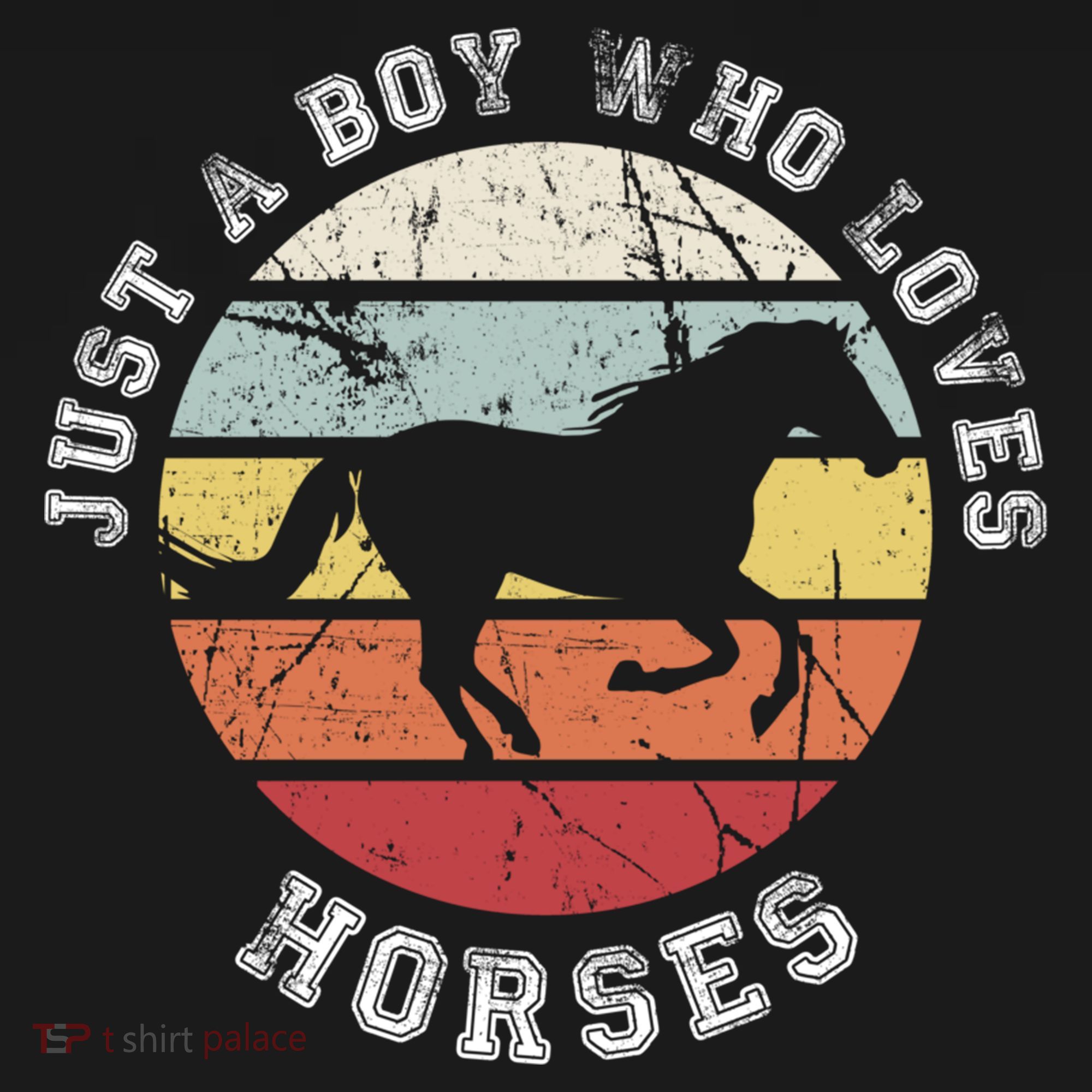 Just A Boy Who Loves Horses Cool Gift Horse Gift Mousepad