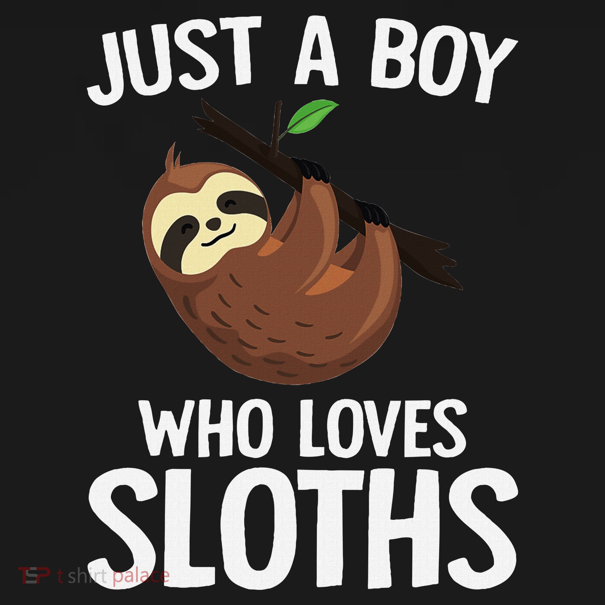 Just A Boy Who Loves Sloths Sloth Lover Baby Bodysuit