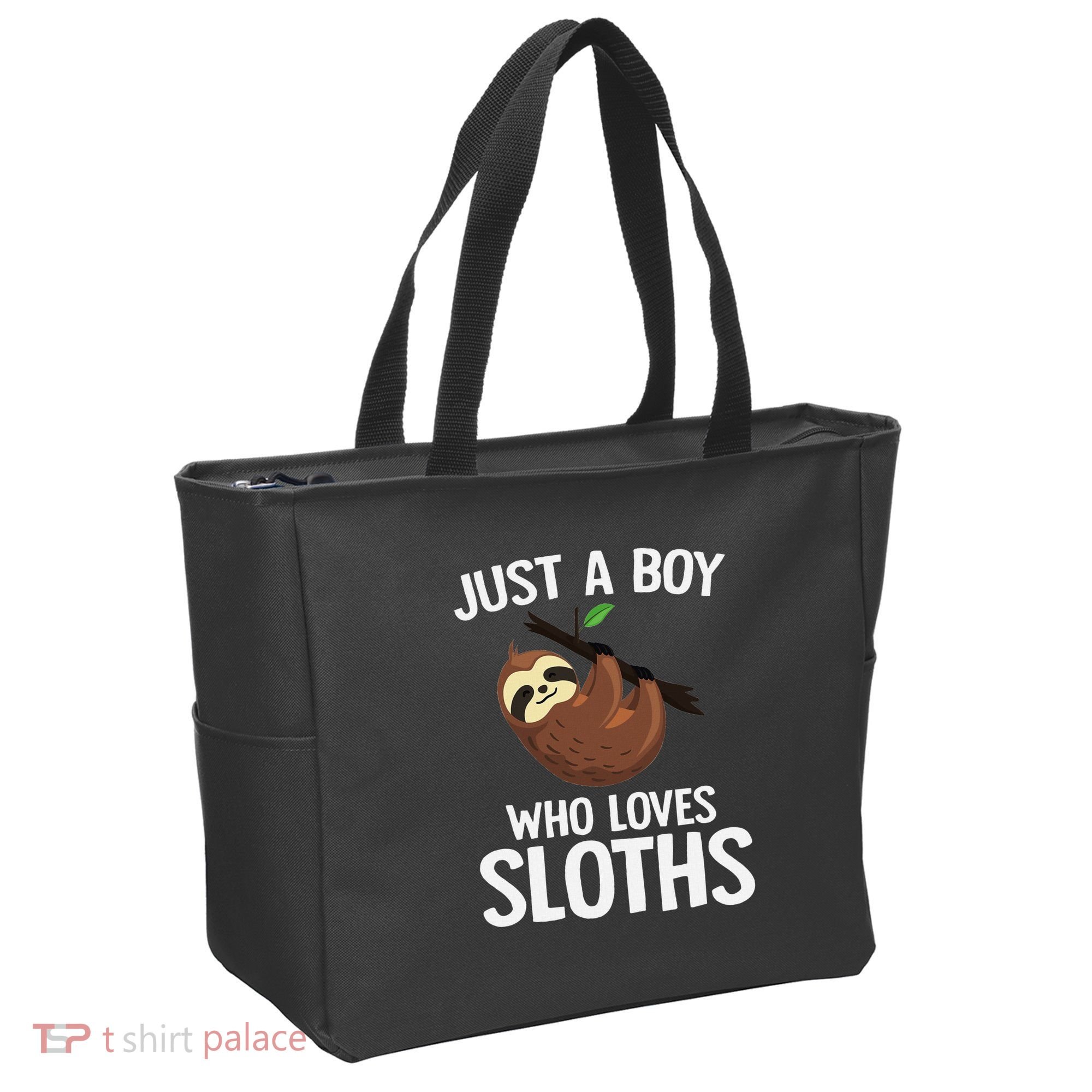 Just A Boy Who Loves Sloths Sloth Lover Tote Bag