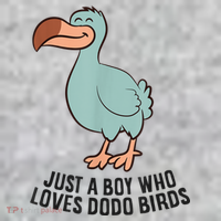 Just A Boy Who Loves Dodo Birds The Baniff Cuffed Pom Beanie thumb 2