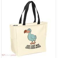 Just A Boy Who Loves Dodo Birds Tote Bag thumb 2