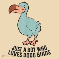 Just A Boy Who Loves Dodo Birds Tote Bag thumb 4