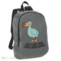 Just A Boy Who Loves Dodo Birds Port Authority Crush Ripstop Backpack thumb 0