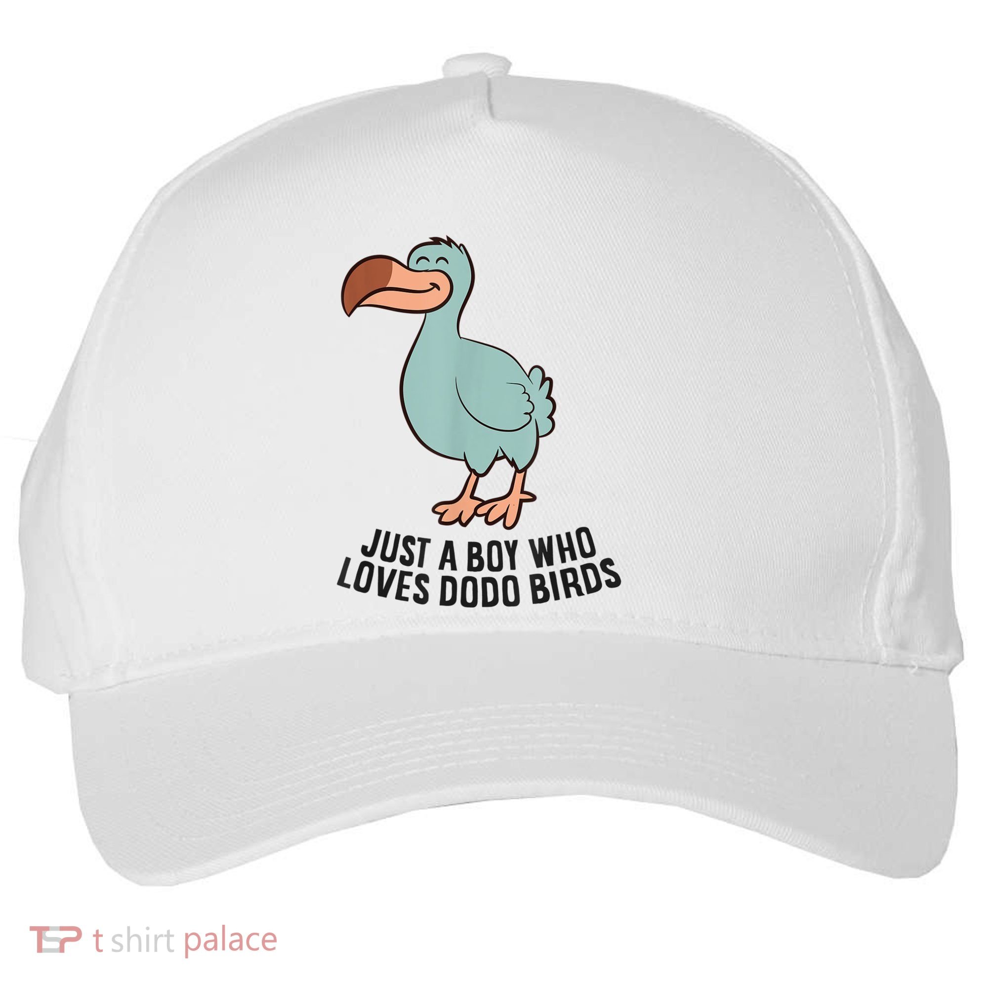 Just A Boy Who Loves Dodo Birds Five-Panel Snapback Cap