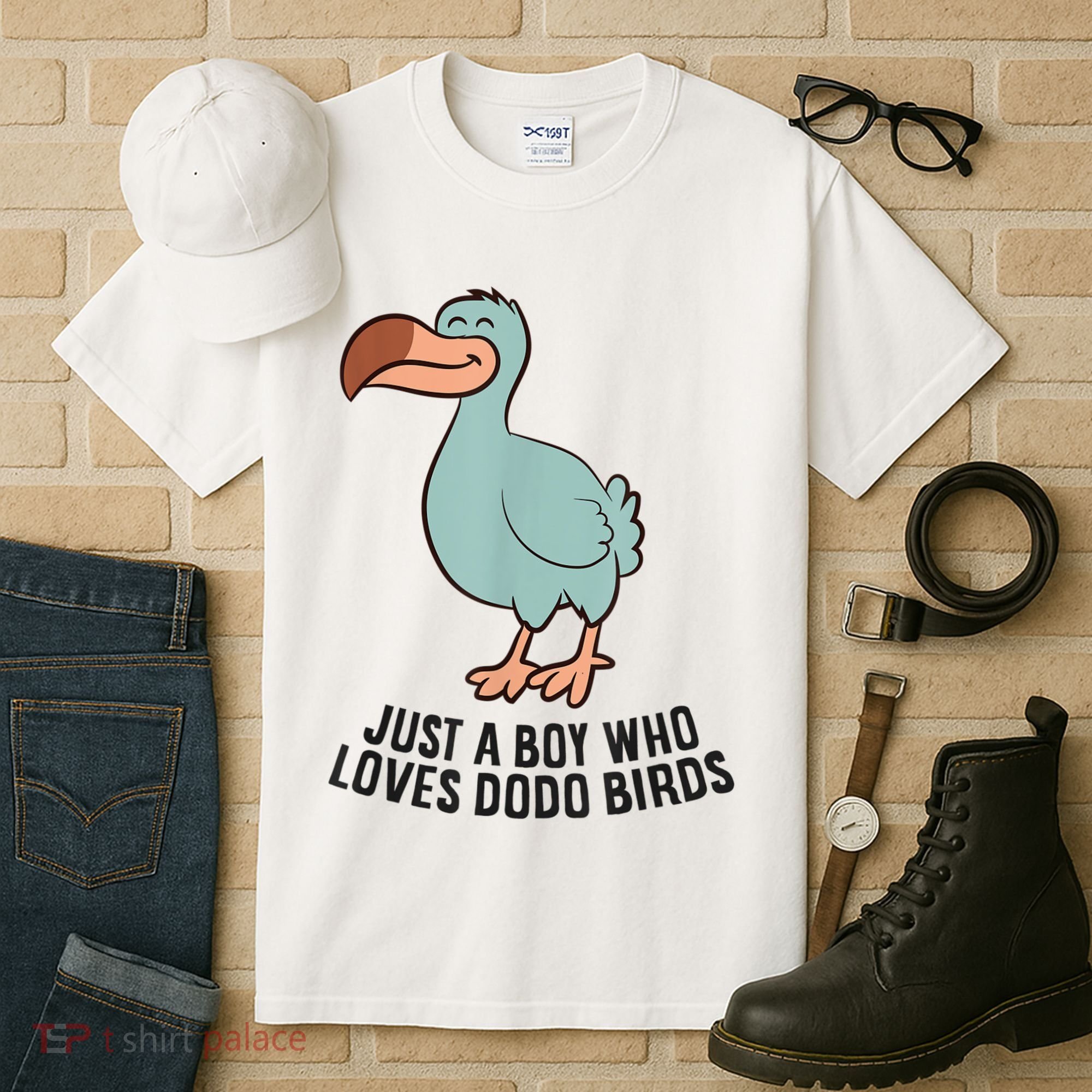 Just A Boy Who Loves Dodo Birds Tall T-Shirt