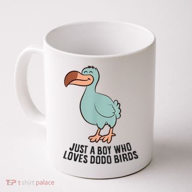 Just A Boy Who Loves Dodo Birds Coffee Mug