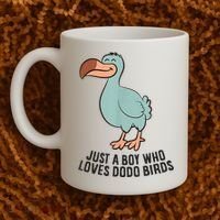Just A Boy Who Loves Dodo Birds Coffee Mug thumb 2