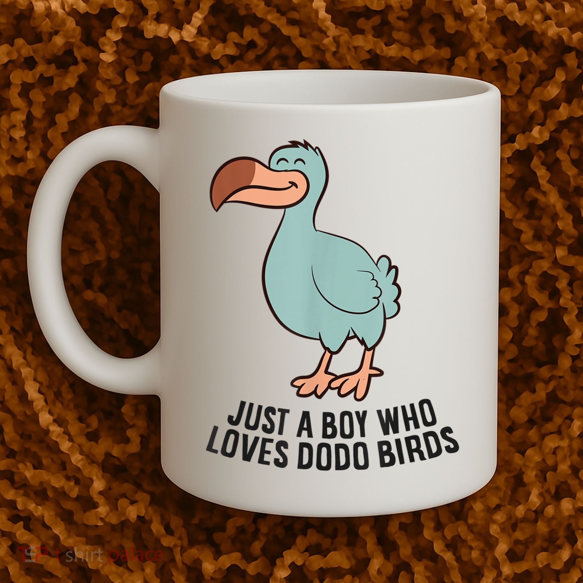 Just A Boy Who Loves Dodo Birds Coffee Mug