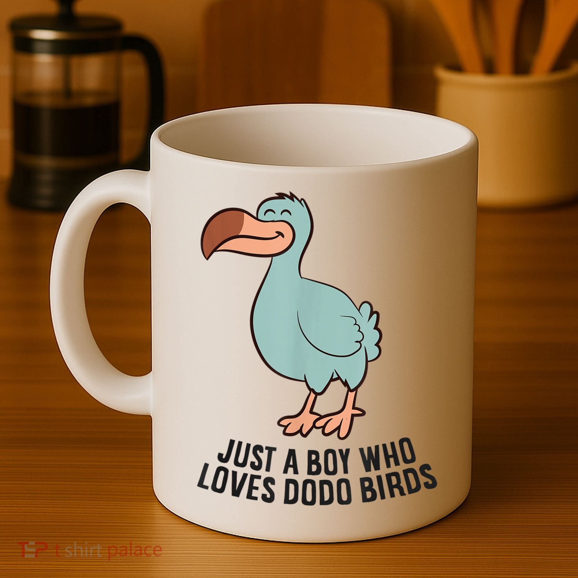 Just A Boy Who Loves Dodo Birds Coffee Mug