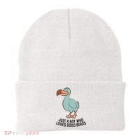 Just A Boy Who Loves Dodo Birds Beanie thumb 0