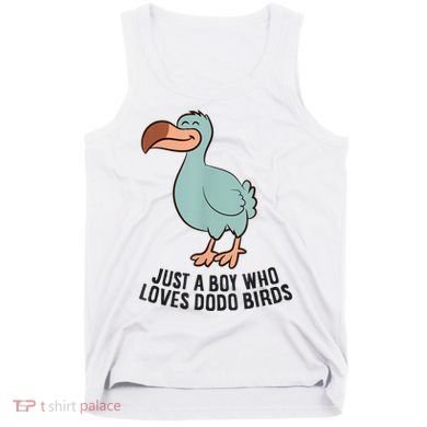 Just A Boy Who Loves Dodo Birds Tank Top