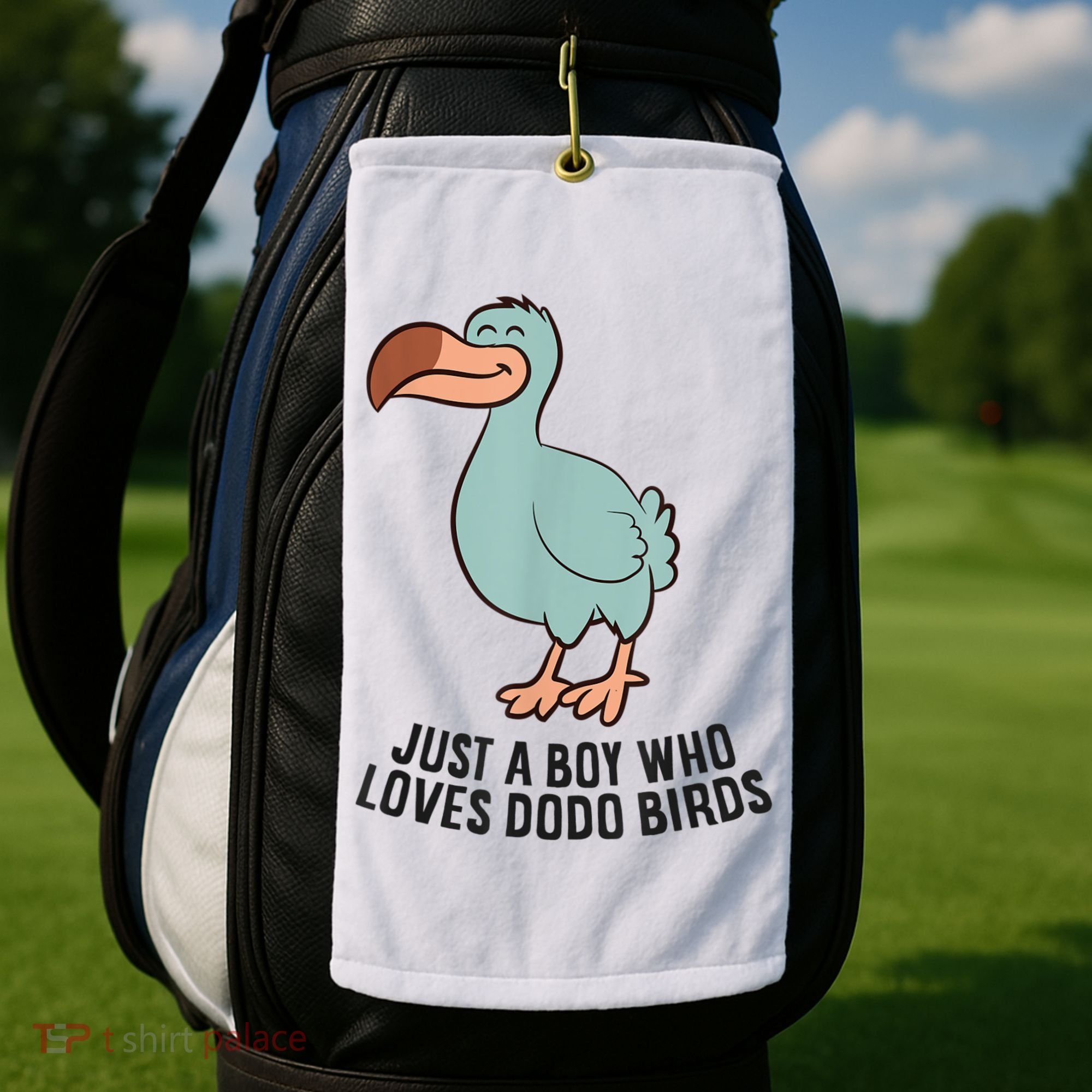 Just A Boy Who Loves Dodo Birds Golf Towel