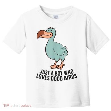 Just A Boy Who Loves Dodo Birds Toddler T-Shirt