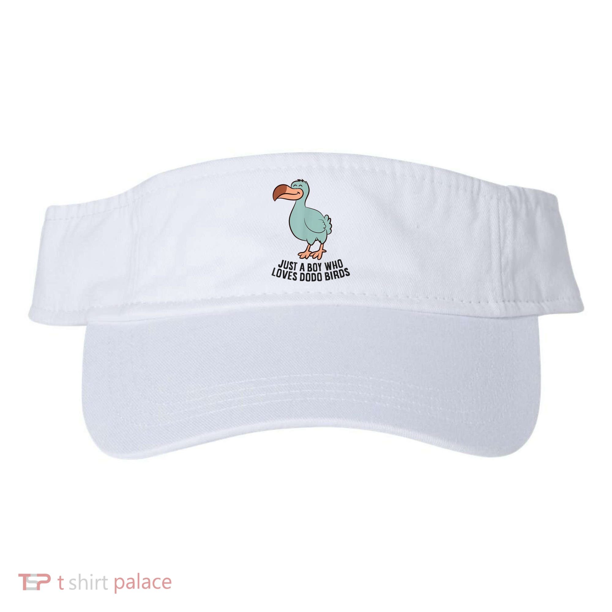 Just A Boy Who Loves Dodo Birds Visor
