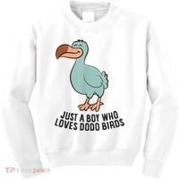 Just A Boy Who Loves Dodo Birds Kids Sweatshirt thumb 0