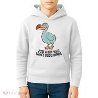 Just A Boy Who Loves Dodo Birds Kids Hoodie thumb 4