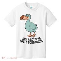 Just A Boy Who Loves Dodo Birds Kids T-Shirt thumb 0