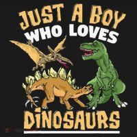 Just A Boy Who Loves Dinosaurs Schoolboys And Paleontologist Tank Top thumb 6