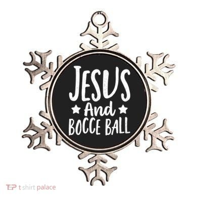 Jesus And Bocce Ball Gift Ornament