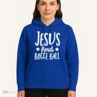 Jesus And Bocce Ball Gift Hoodie thumb 5