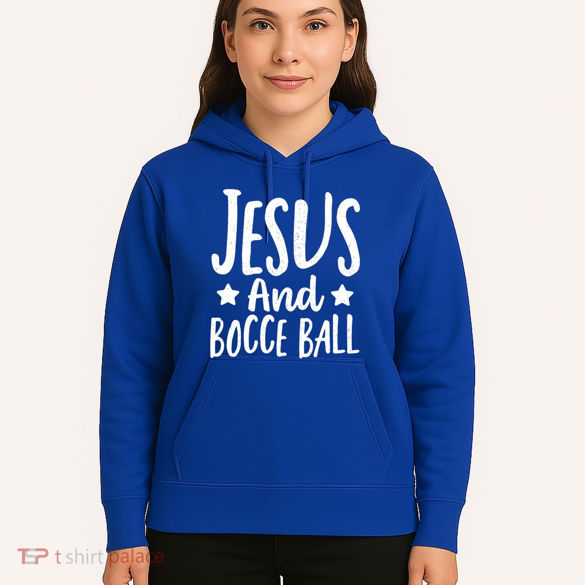 Jesus And Bocce Ball Gift Hoodie