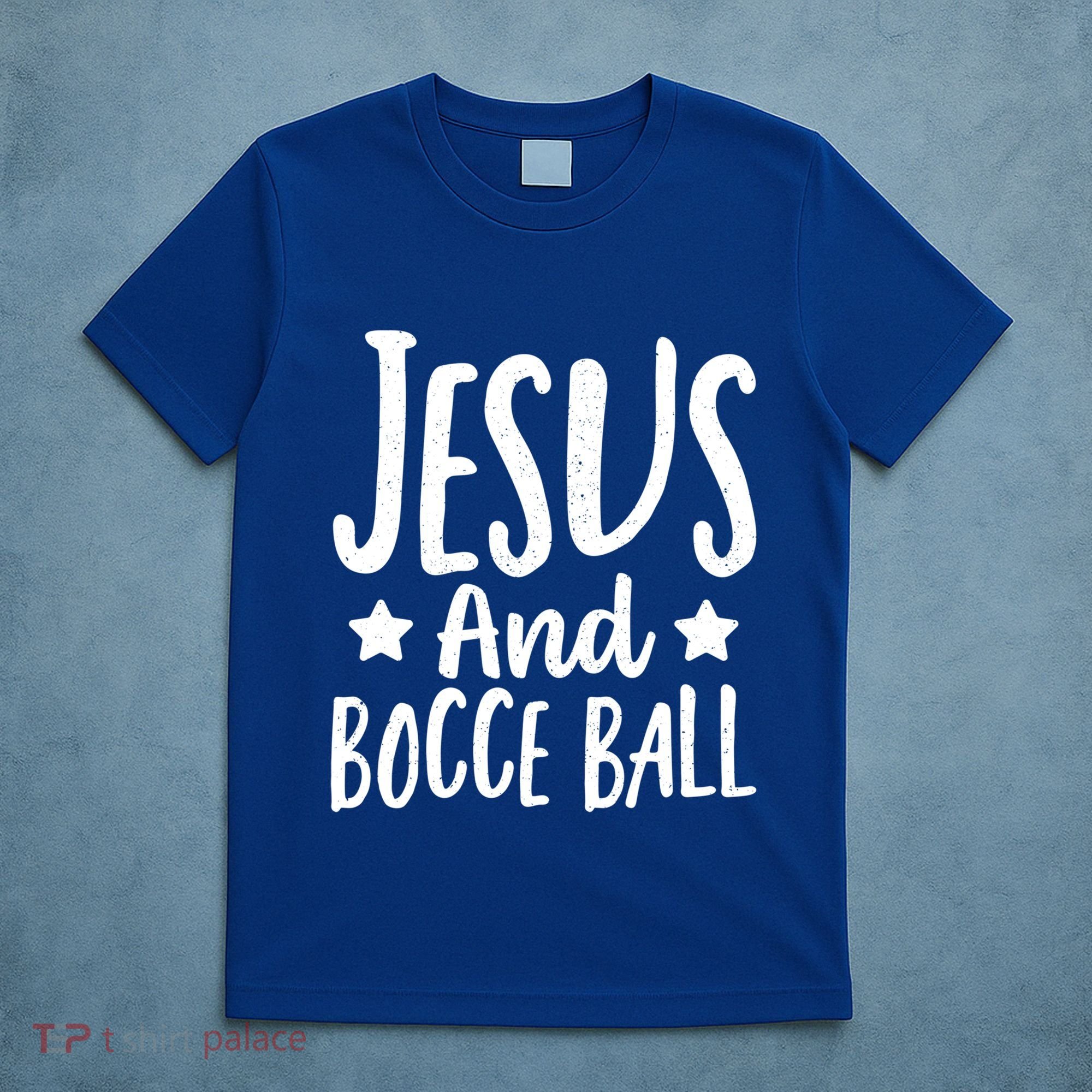 Jesus And Bocce Ball Gift T-Shirt