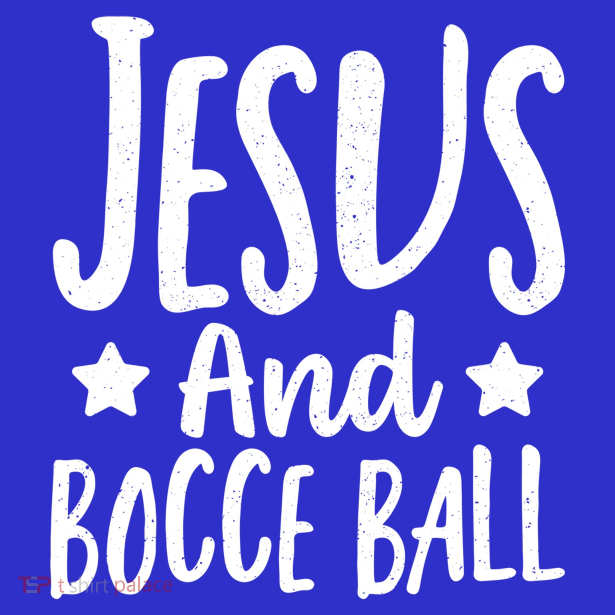 Jesus And Bocce Ball Gift Mousepad