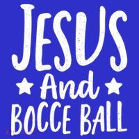 Jesus And Bocce Ball Gift Visor thumb 3