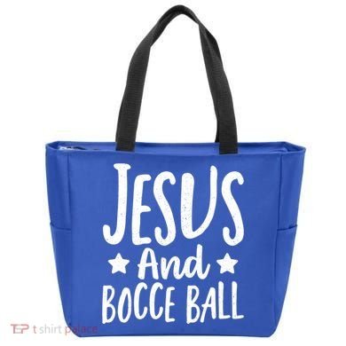 Jesus And Bocce Ball Gift Tote Bag